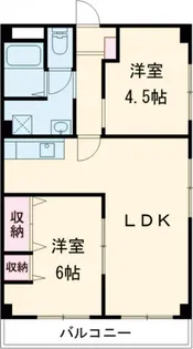 ライフ21 SUWA【3階】の間取り