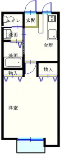 MYキャッスル【1階】の間取り