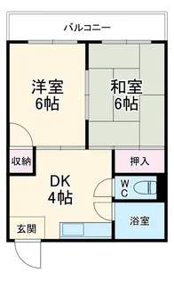 富吉ビル【3階】の間取り
