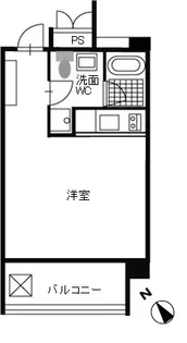M・FLAT薬院【2階】の間取り
