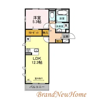 エレンシア【2階】の間取り