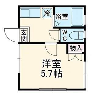 ユーハウス【2階】の間取り