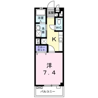 モンシェリー【1階】の間取り