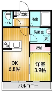 AQUE21【1階】の間取り