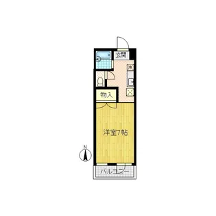 ハファダイパレス【1階】の間取り
