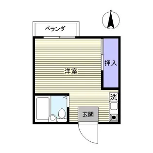 サンフラワー吉村【2階】の間取り