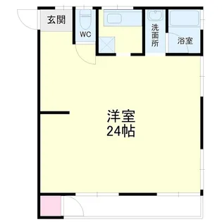 富士マンションS棟【2階】の間取り