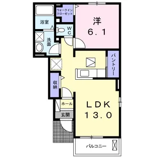 エムズステージ【1階】の間取り
