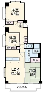 チェリーロードヒル瑞穂【4階】の間取り
