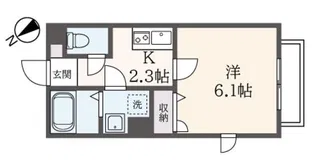 サンクレール【2階】の間取り