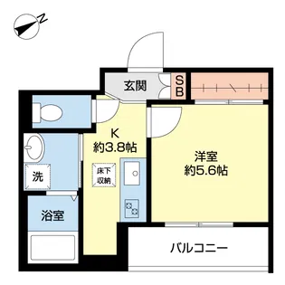 グランN【1階】の間取り