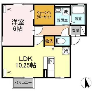 セントシオン【2階】の間取り
