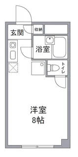 シャトー石井【2階】の間取り