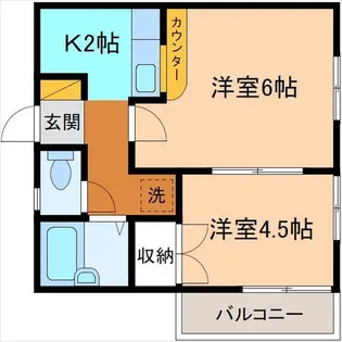 あぷろうち【1階】の間取り
