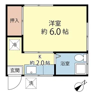 コーポ辻【2階】の間取り