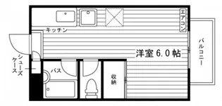 プチメゾン東古松【2階】の間取り