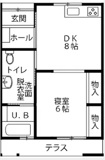 第3の森サードプレイスNagaya【1階】の間取り