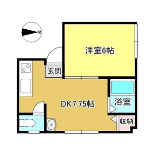 野口ビル【3階】の間取り