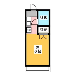 ハイツタカハシA【1階】の間取り