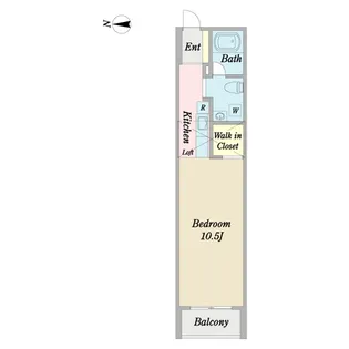 アーバングリッド【1階】の間取り