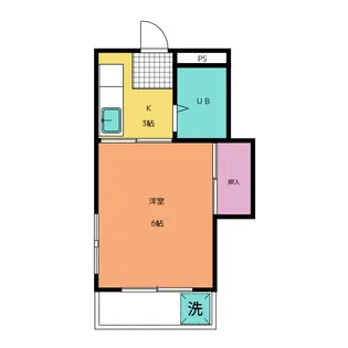 まみヨコイ【2階】の間取り
