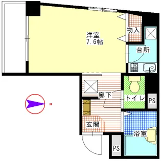 サン・レジデンス【2階】の間取り