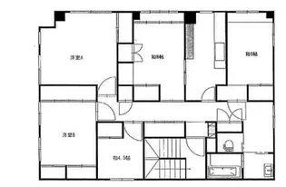 入山ビル【3階】の間取り