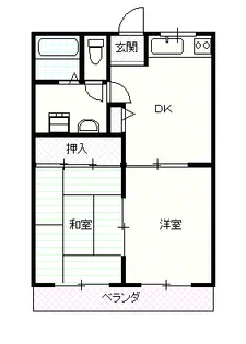高知県高知市高須新町2【マンション】の間取り