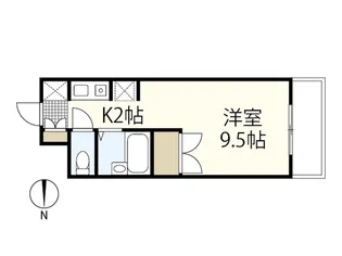 檜垣ビル【3階】の間取り
