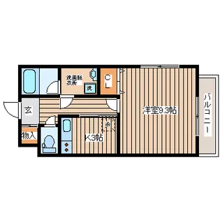 RamsesA錦町【4階】の間取り