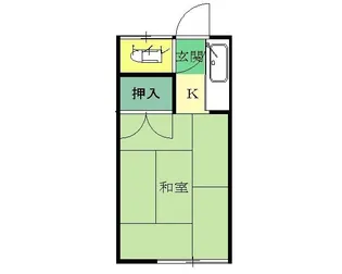 第一加藤荘【1階】の間取り