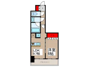 エスティメゾン錦糸町II【6階】の間取り