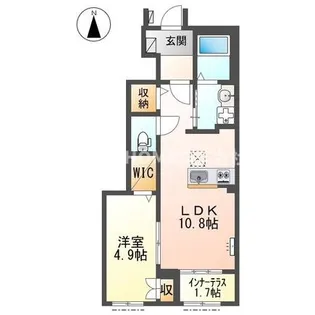 ウイングパークコート(Wing Park Court)【1階】の間取り