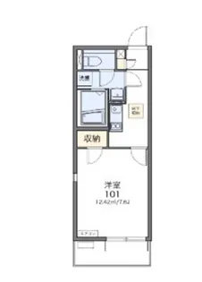 レオネクストベンチマーク祇園【1階】の間取り