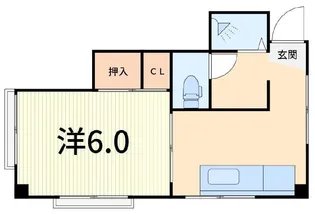 マイウェイハイツ【3階】の間取り