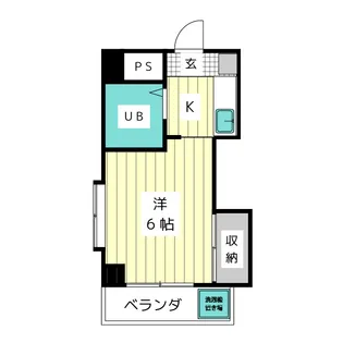 VIP IN 向山【2階】の間取り