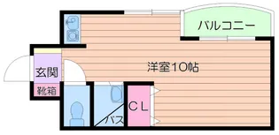 ユニハウスドイ【3階】の間取り
