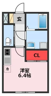 千葉県柏市つくしが丘3【アパート】の間取り