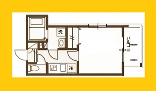 神奈川県横浜市神奈川区六角橋1【アパート】の間取り
