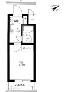 アーバン・ドヌール【4階】の間取り