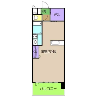 ドリームハウスしののめ【4階】の間取り