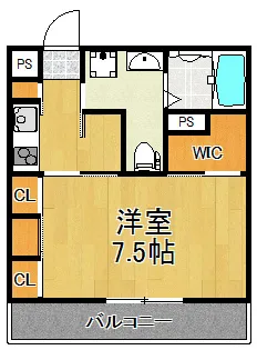 神奈川県川崎市幸区戸手本町1【マンション】の間取り