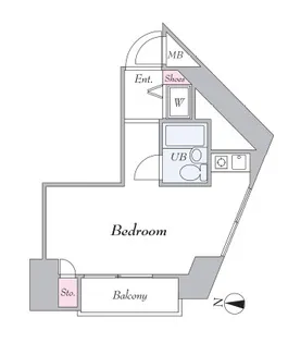 東白楽三和プラザII【7階】の間取り