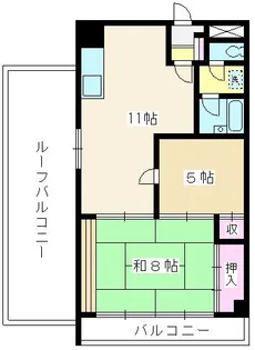 埼玉県朝霞市溝沼5【マンション】の間取り