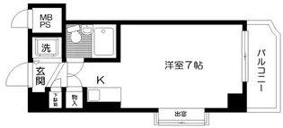 日神パレステージ西大島【6階】の間取り