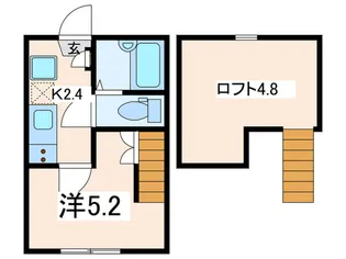 スカイビュー和田町【2階】の間取り