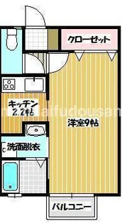 MスクエアVI【2階】の間取り