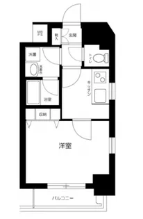 1Kの間取り画像