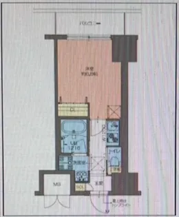プレジオ都島本通【7階】の間取り