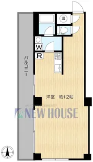 いづみハイツ市ヶ谷【7階】の間取り